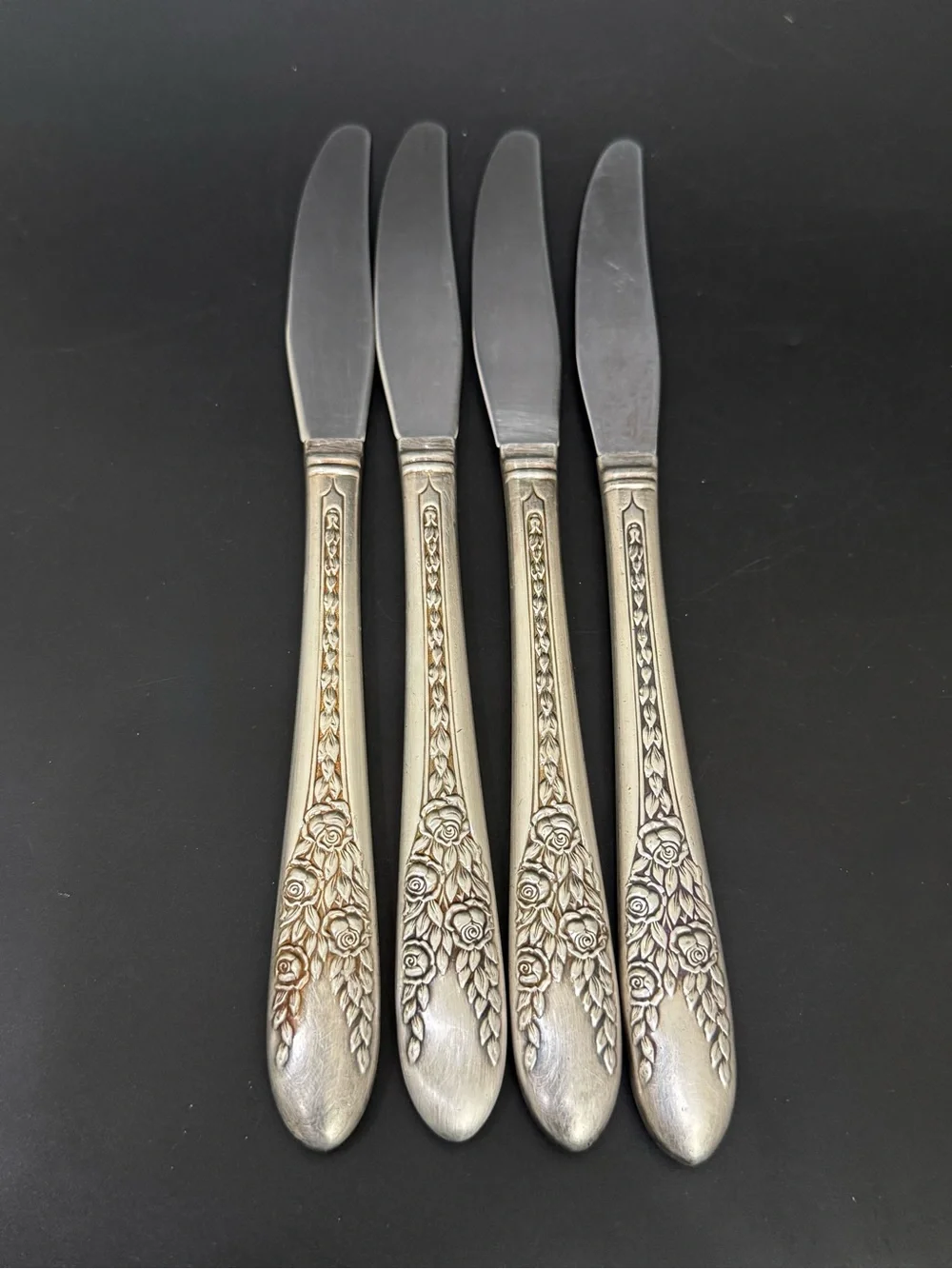 National Silver Co. 4pcs vintage